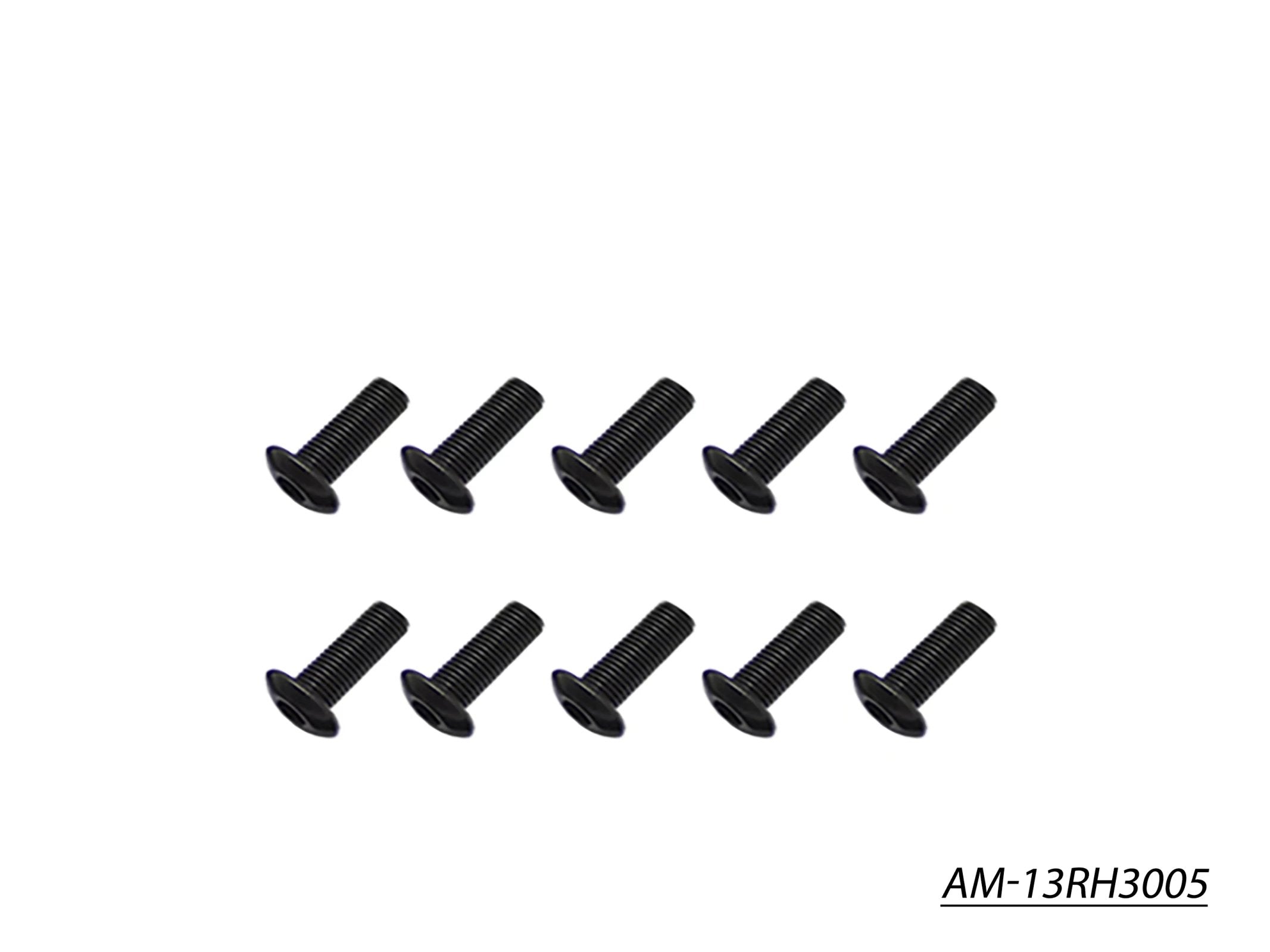Arrowmax Screws AM-13RH3005 vis Allen ronde M3x5 lot de 10