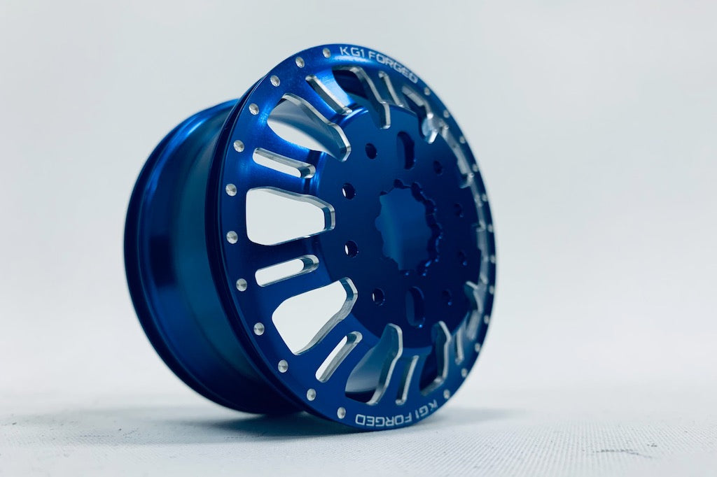 CEN KAOS CKD0655 Roues Avant Alu Bleues Lot 2