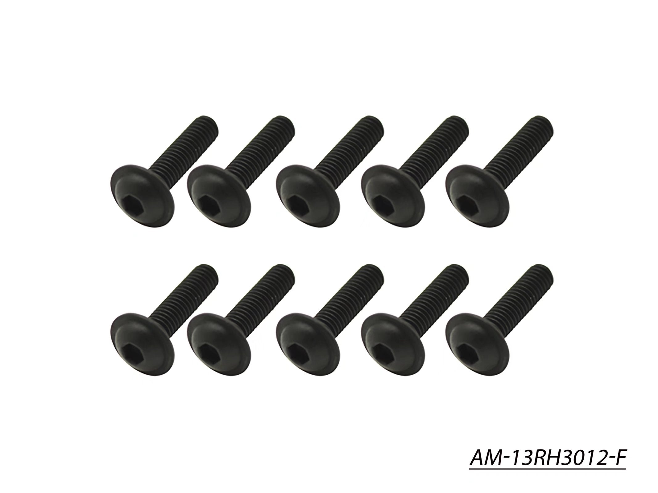 Arrowmax AM-13RH3012-F vis allen M3x12 lot de 10