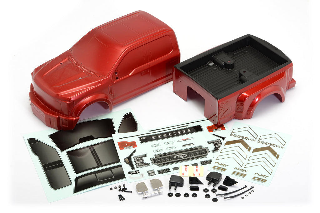 CEN CD0904 Ford F-450 SD carrosserie complète rouge candy