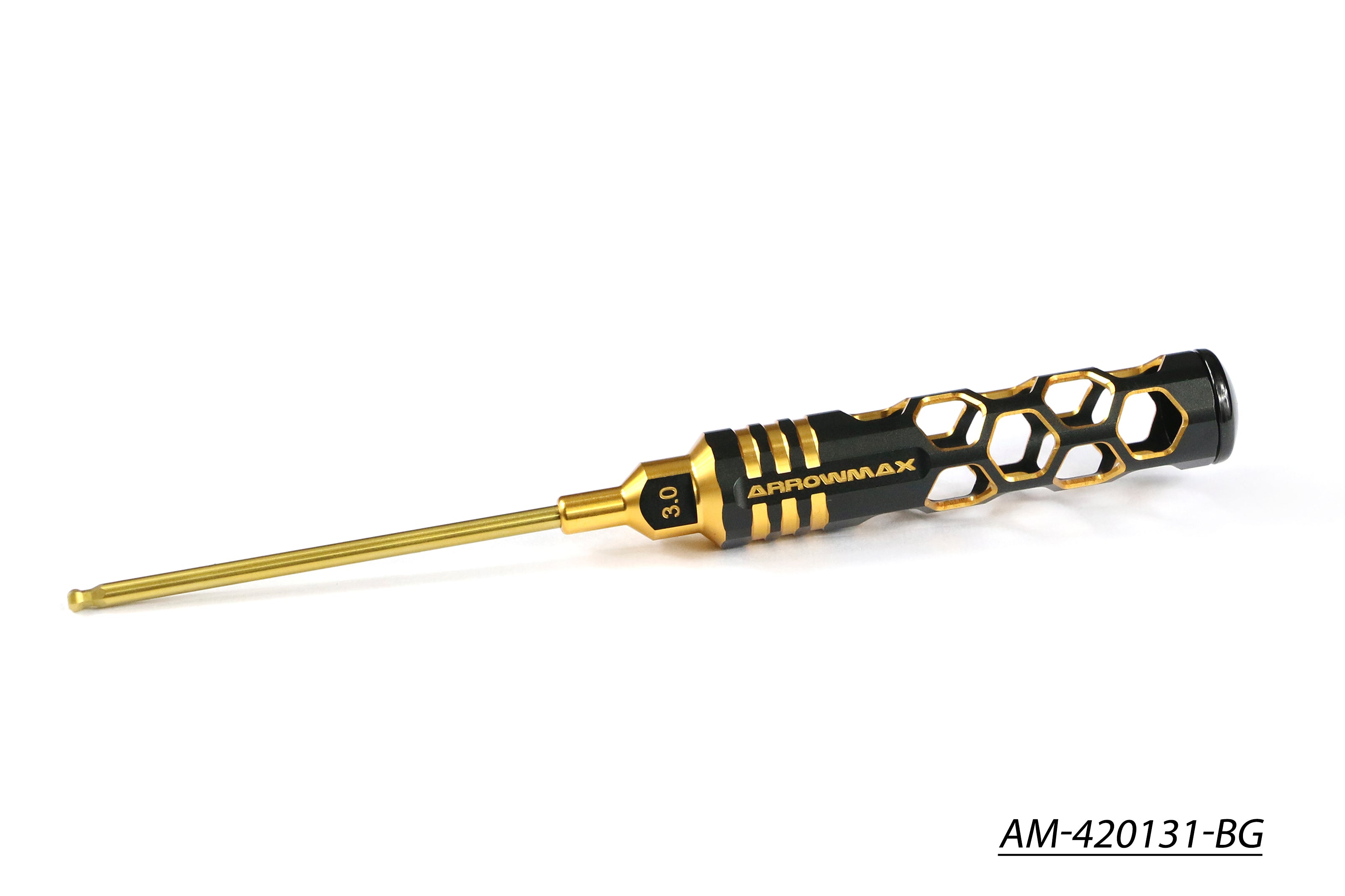 Arrowmax Black Golden Clé bille 3,0x120mm AM-420130-BG
