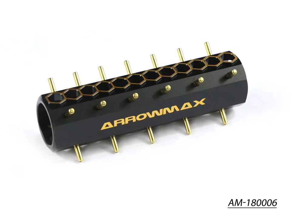 Arrowmax AM-180006 support pignon 48DP 64DP noir doré