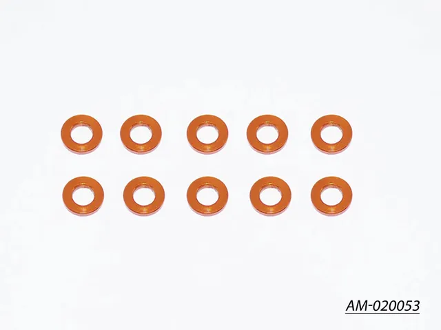 Arrowmax Accessories Cales Alu 3x6x1 Orange x10 AM-020053