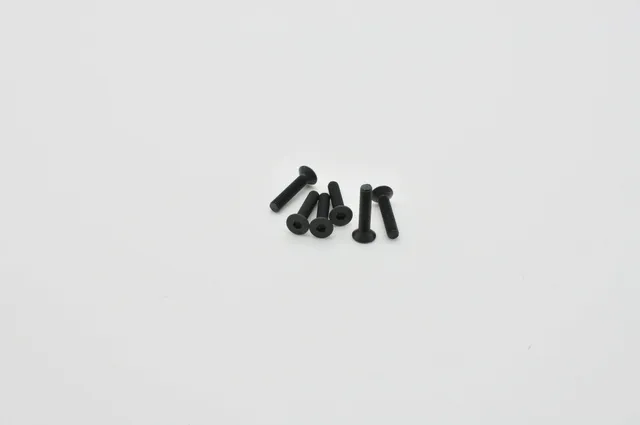CEN Hardware G36110A vis tête plate M3x15mm 6 pièces