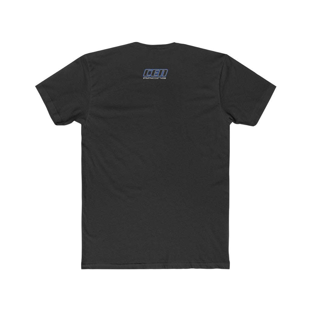 CEN Racing T-Shirt Coton Daytona Bleu Noir L