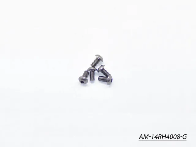 Arrowmax Screws AM-14RH4008-G Vis Alu M4x8 Grise
