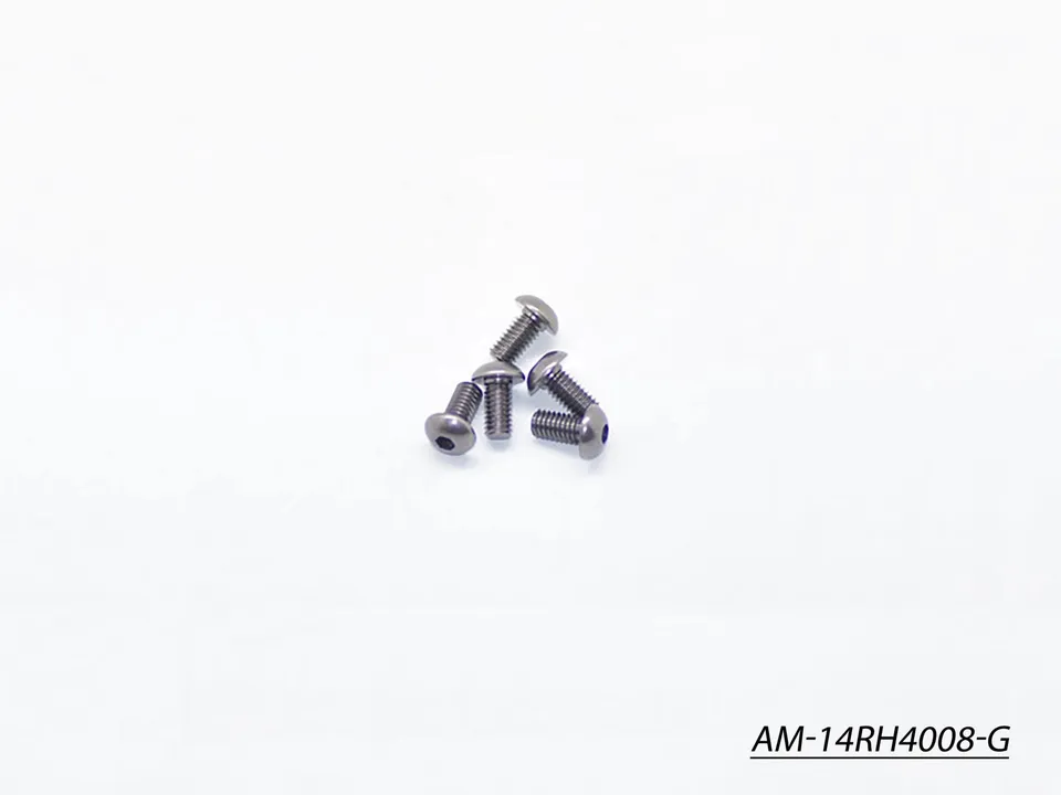 Arrowmax Screws AM-14RH4008-G Vis Alu M4x8 Grise
