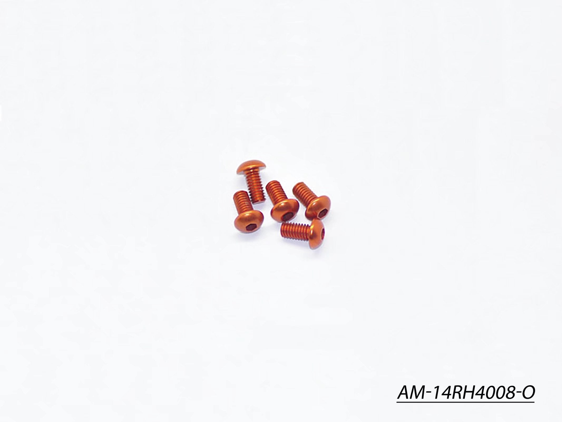Arrowmax AM-14RH4008-O vis alu M4x8 orange lot 5