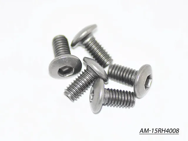 Arrowmax Vis Titane M4x8 AM-15RH4008 tête ronde x5