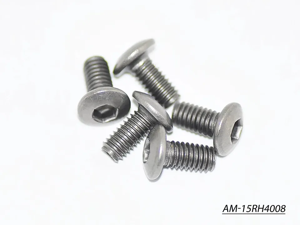 Arrowmax Vis Titane M4x8 AM-15RH4008 tête ronde x5