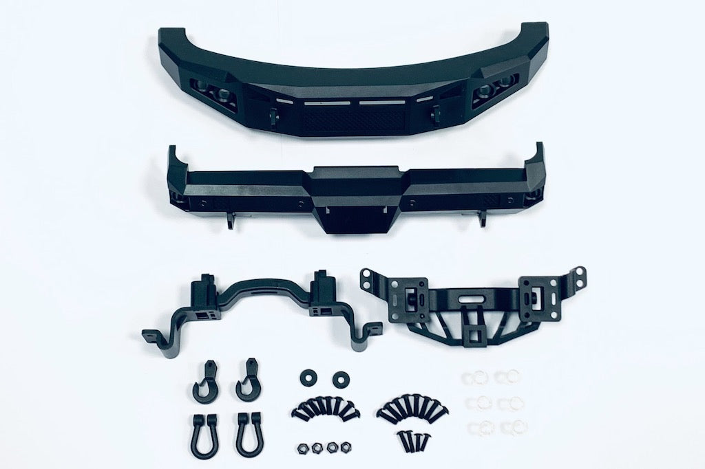 CEN CD0429 Kit Pare-Chocs Noir F-250 AV+AR + Crochets