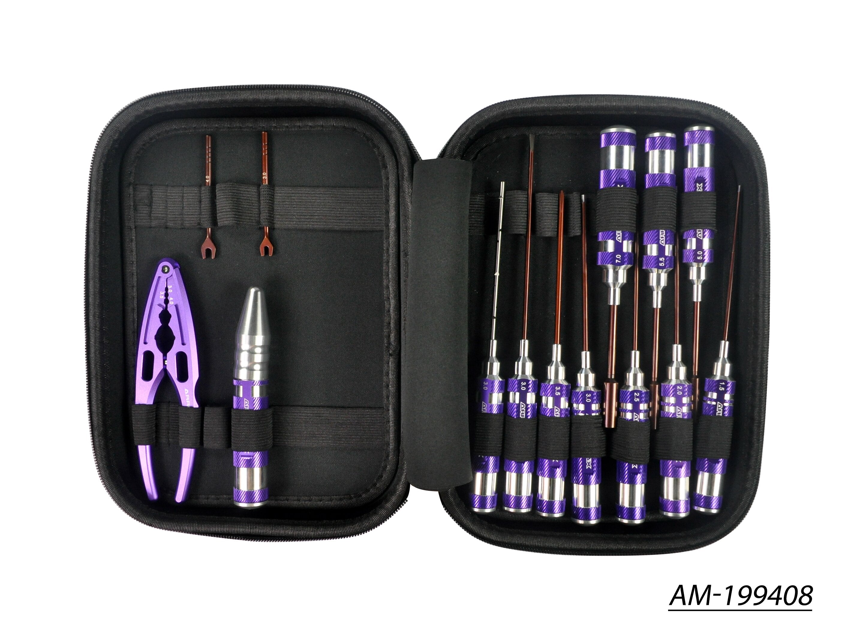 Arrowmax Tools Set Kit Outils EP 14 Pièces + Sac AM-199408