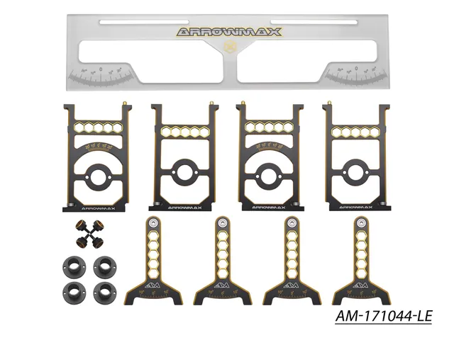 Arrowmax Setup System AM-171044-LE banc réglage 1/8 piste housse