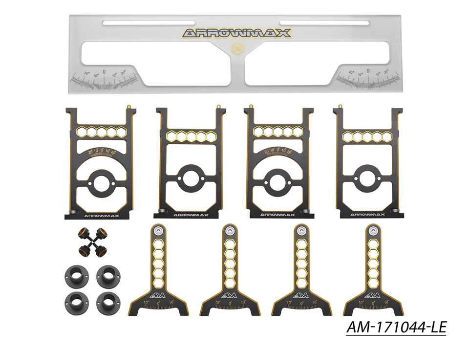 Arrowmax Setup System AM-171044-LE banc réglage 1/8 piste housse