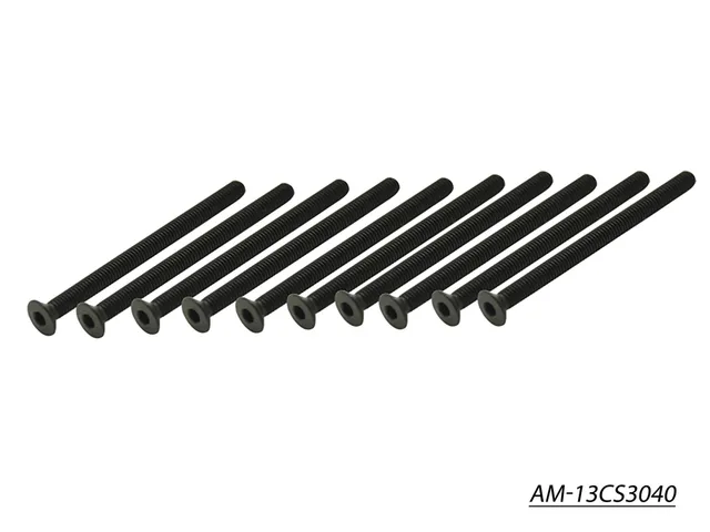 Arrowmax vis fraisées Allen M3x40 AM-13CS3040 lot 10 acier