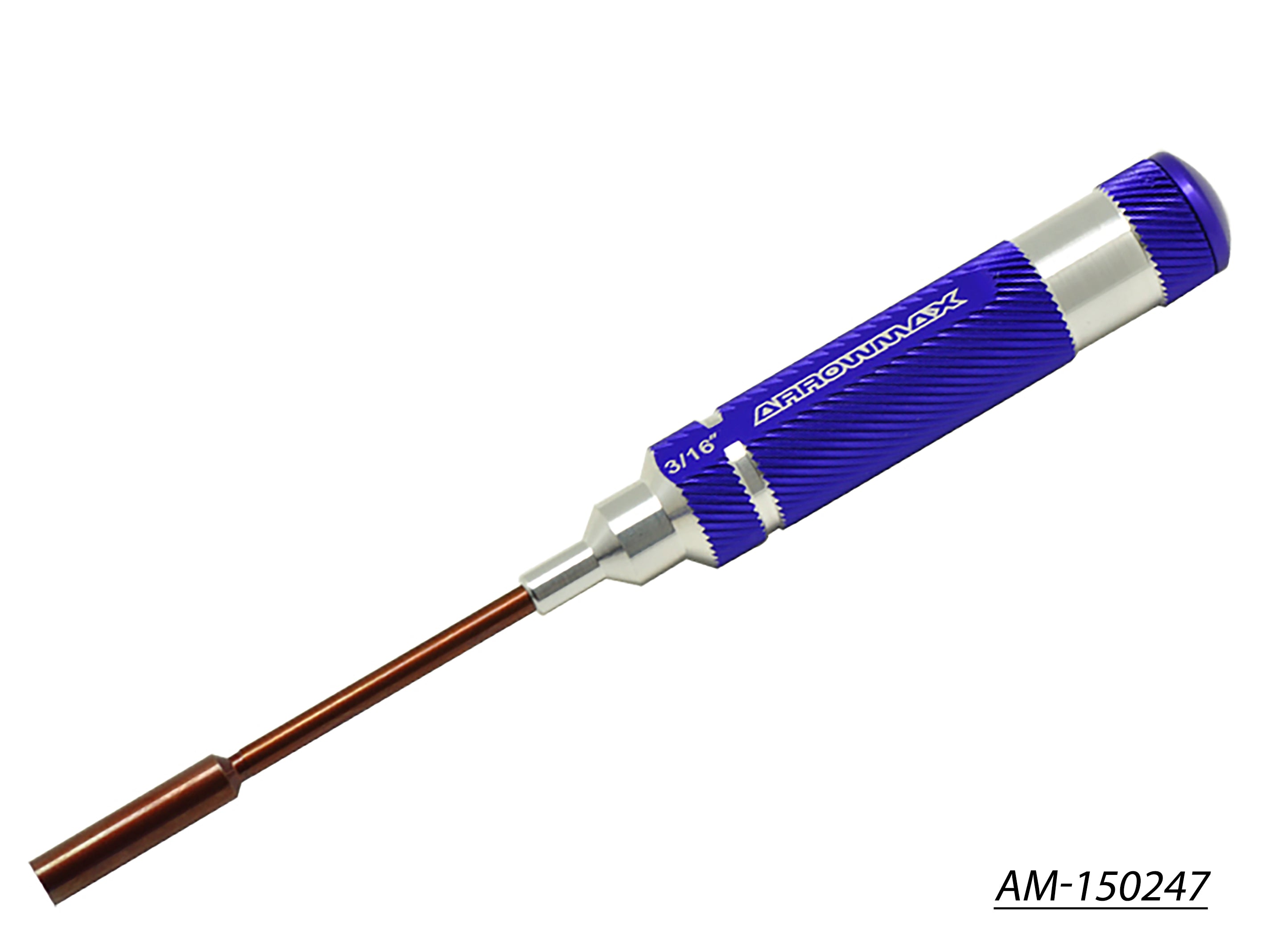 Arrowmax Purple Tournevis Douille 5.0x100mm Écrou