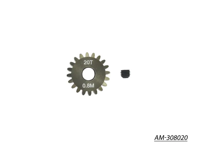 Arrowmax AM-308020 pignon 0.8M 20T alu 7075 Hard