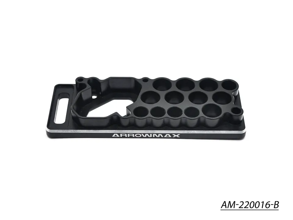 Arrowmax Special Tools AM-220016-B support outils Mini 4WD 1/32 noir