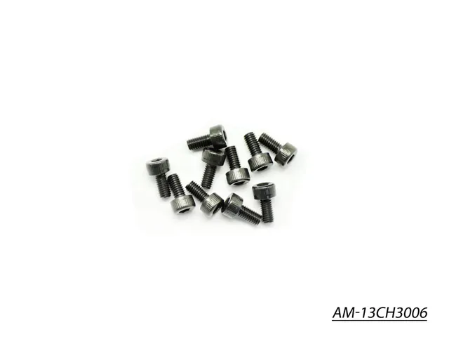 Arrowmax Screws Vis M3x6 AM-13CH3006 Tête Cylindrique x10