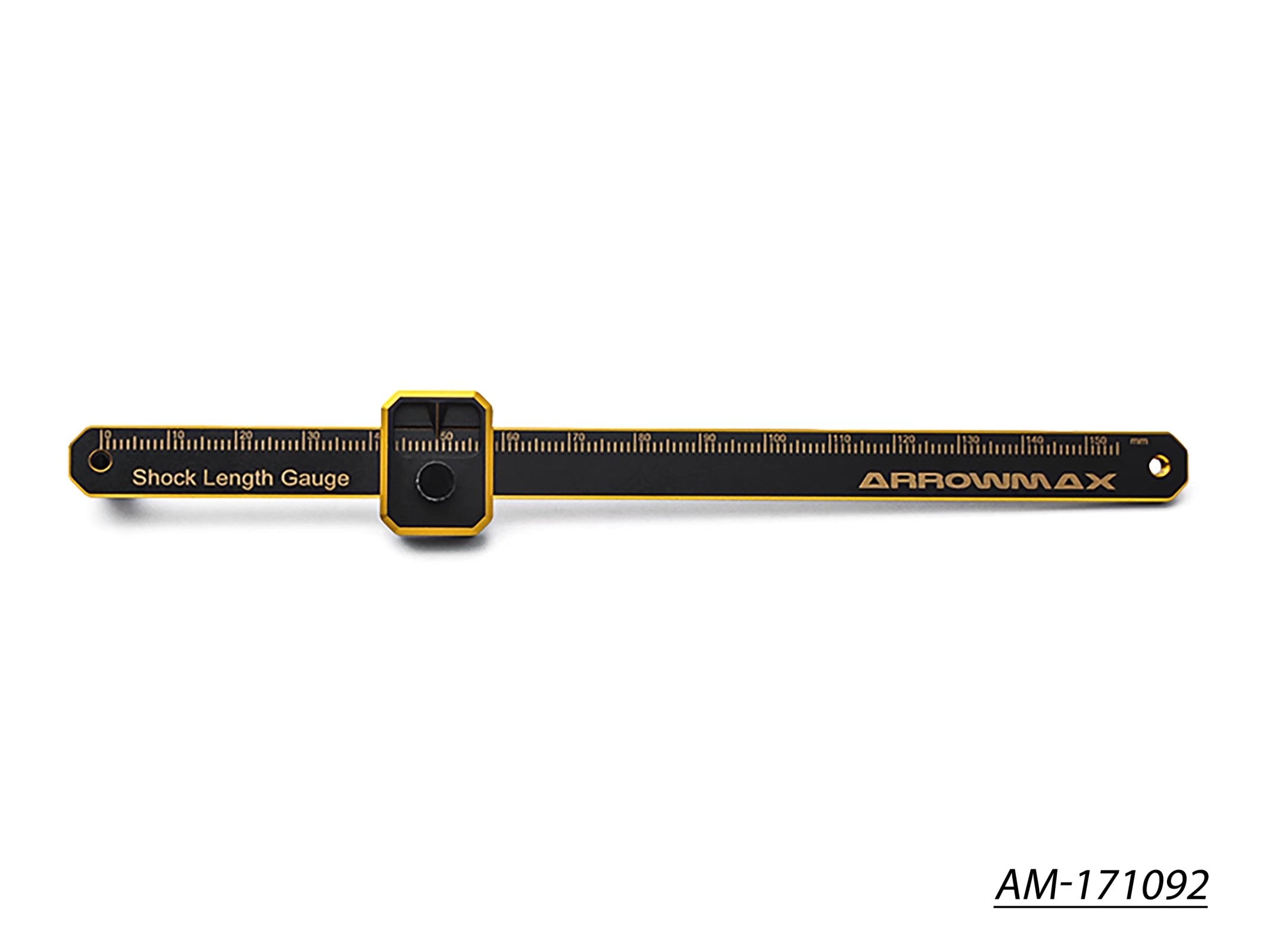 Arrowmax Setup Gauge AM-171092 jauge longueur amortisseur noir doré