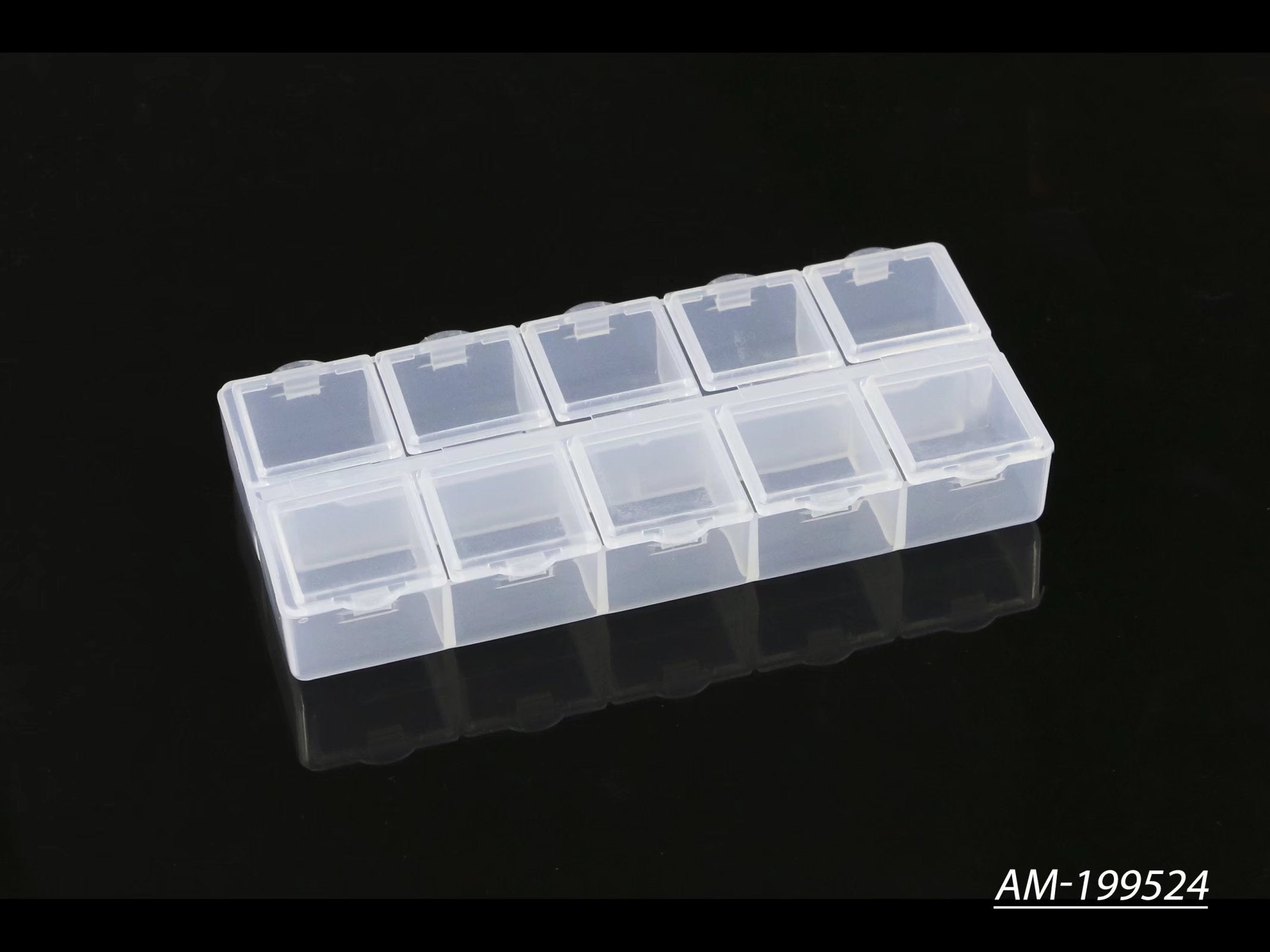 Arrowmax Accessories Boîte 10 casiers AM-199524 132x58x20mm