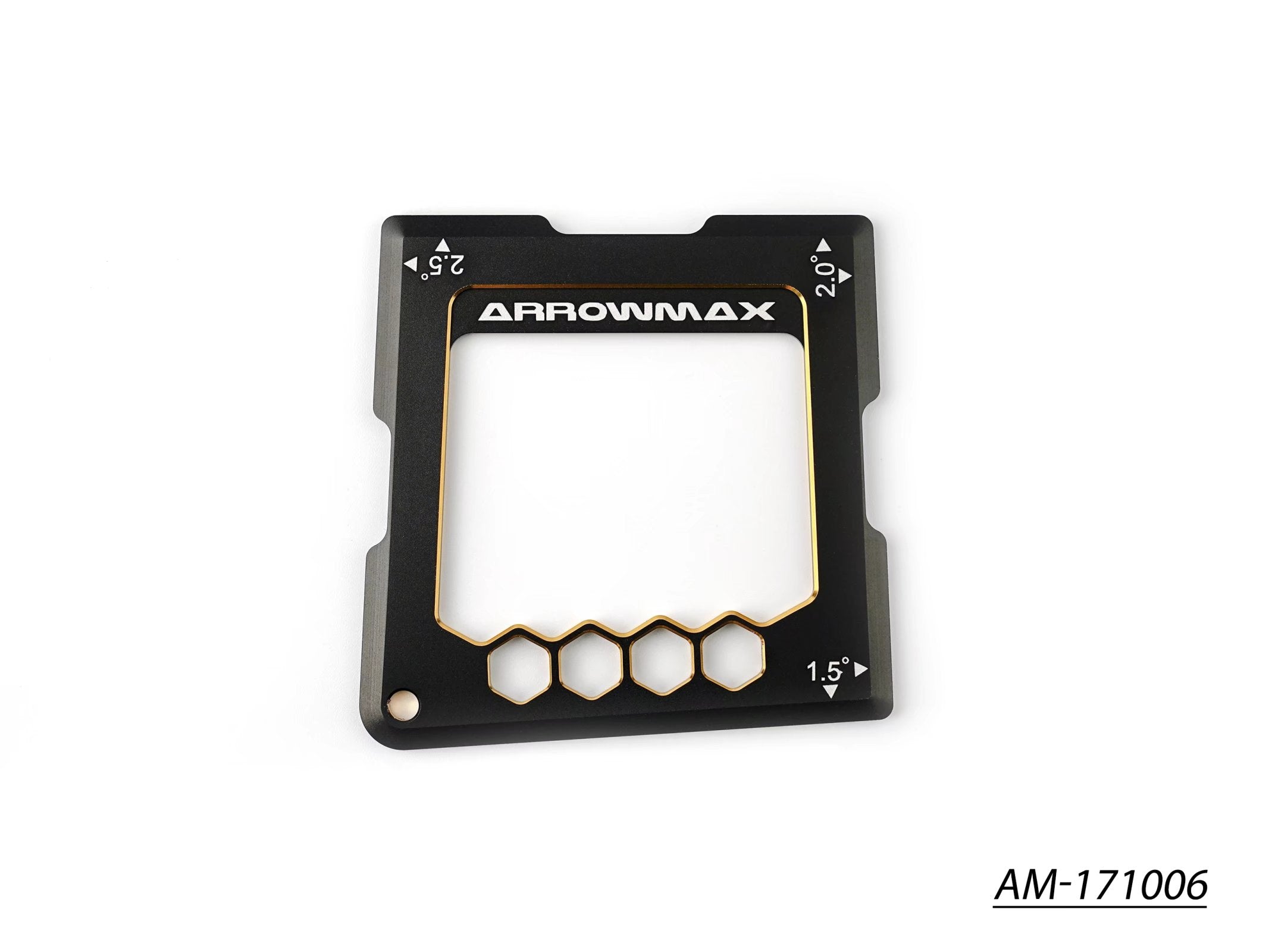 Arrowmax Setup AM-171006 jauge carrossage 1/10 noir doré