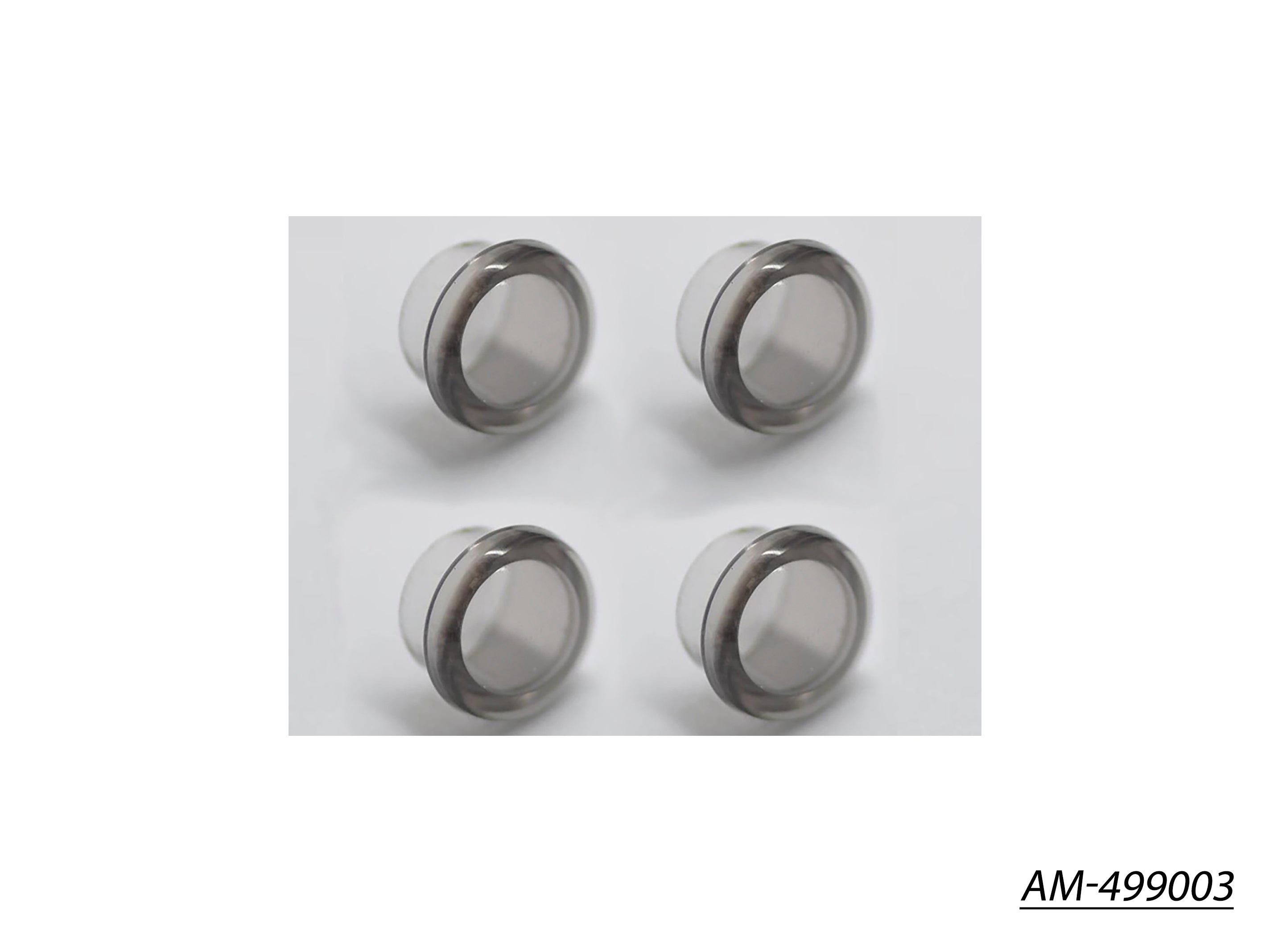 Arrowmax Honeycomb embout Lexan 14mm noir lot de 4 AM-499009