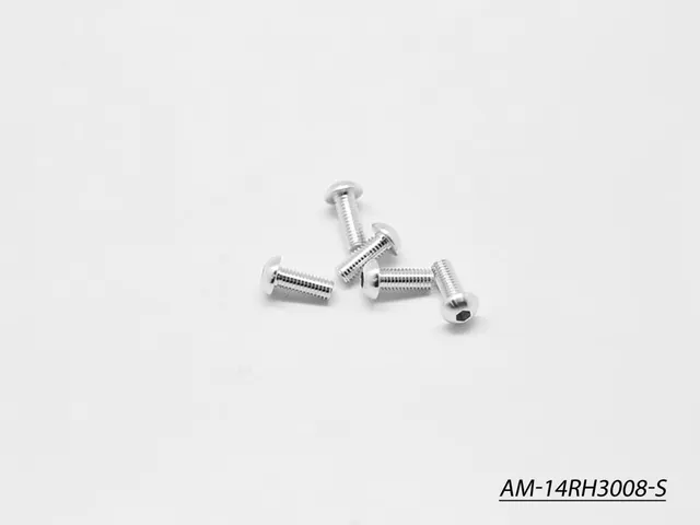 Arrowmax AM-14RH3008-S vis alu M3x8 argent x5