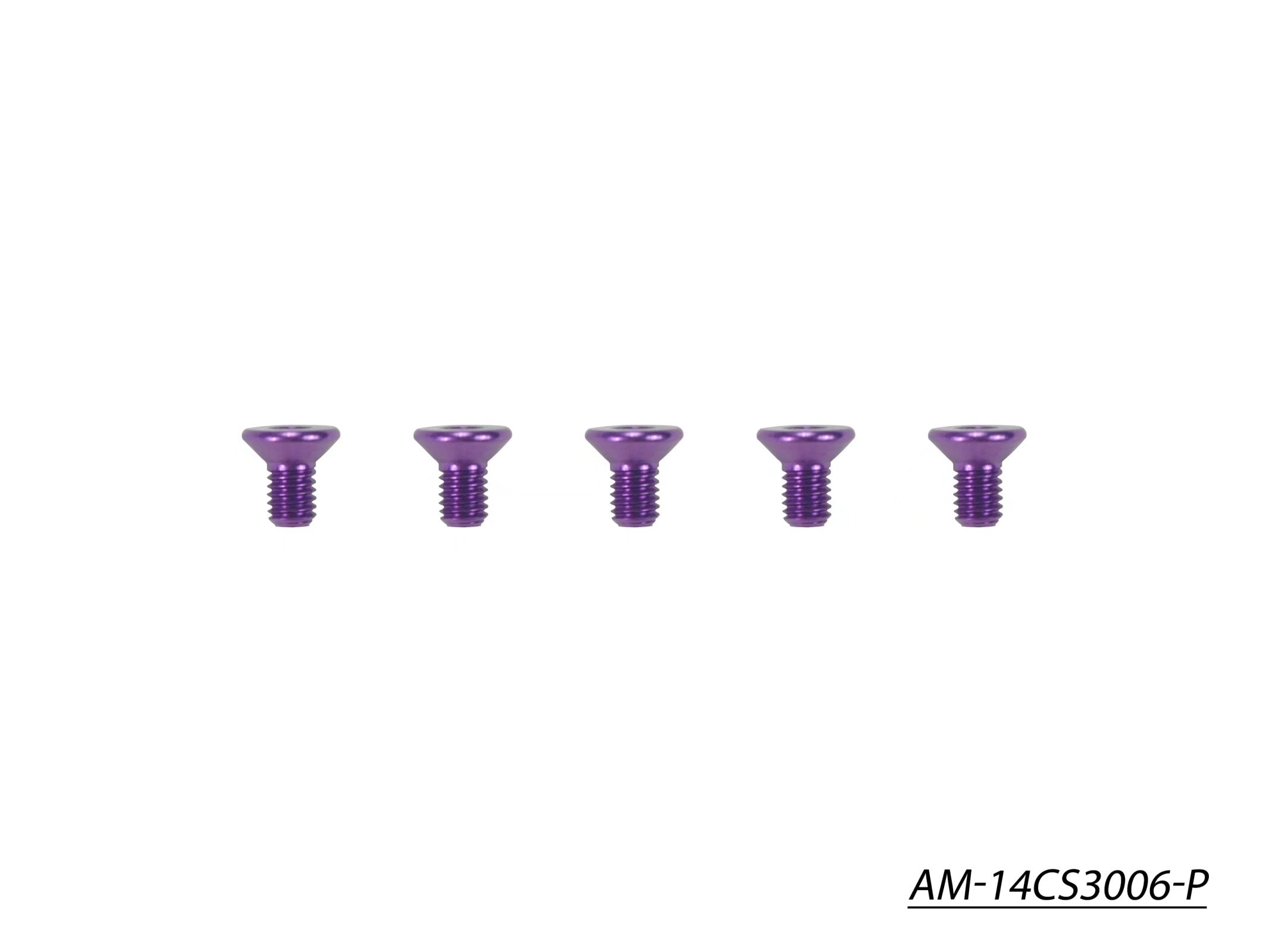 Arrowmax AM-14CS3006-P vis alu M3x6 violet x5