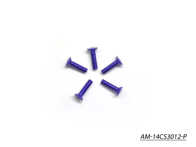 Arrowmax Screws vis alu M3x12 violette x5 AM-14CS3012-P