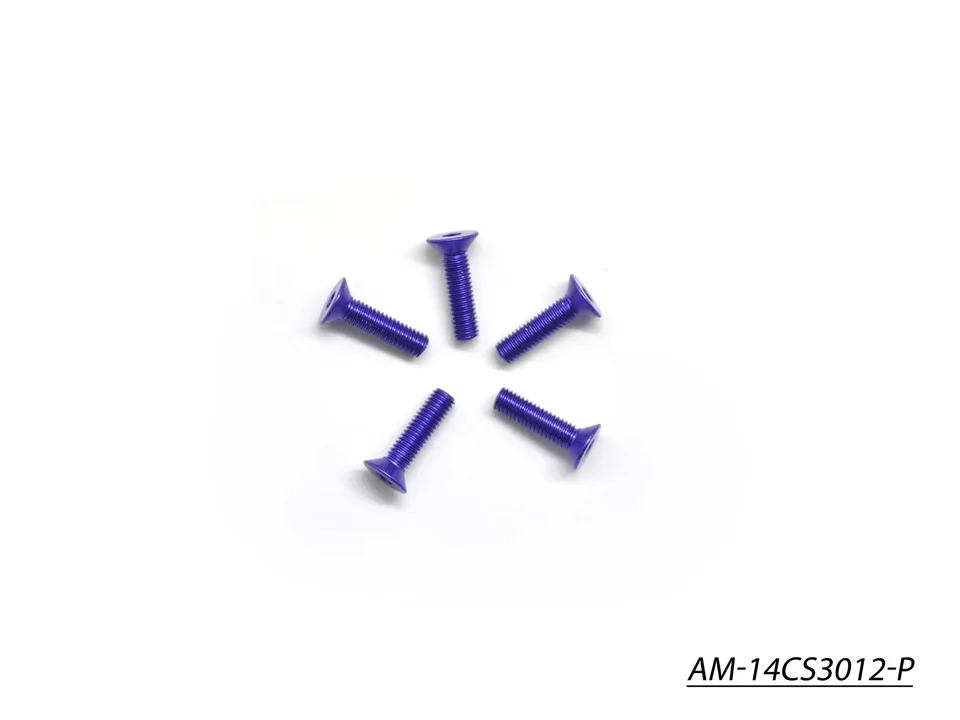 Arrowmax Screws vis alu M3x12 violette x5 AM-14CS3012-P