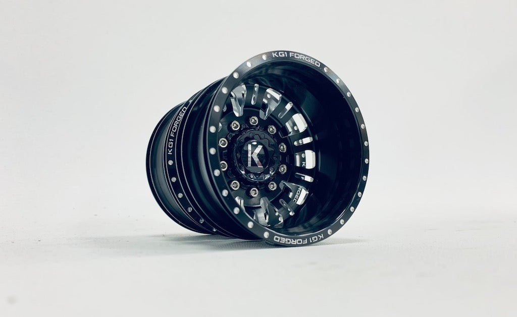 CEN Kaos CKD0602 roue arrière jumelée alu noire x2