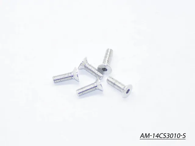 Arrowmax Screws AM-14CS3010-S vis alu fraisée M3x10 argent lot 5