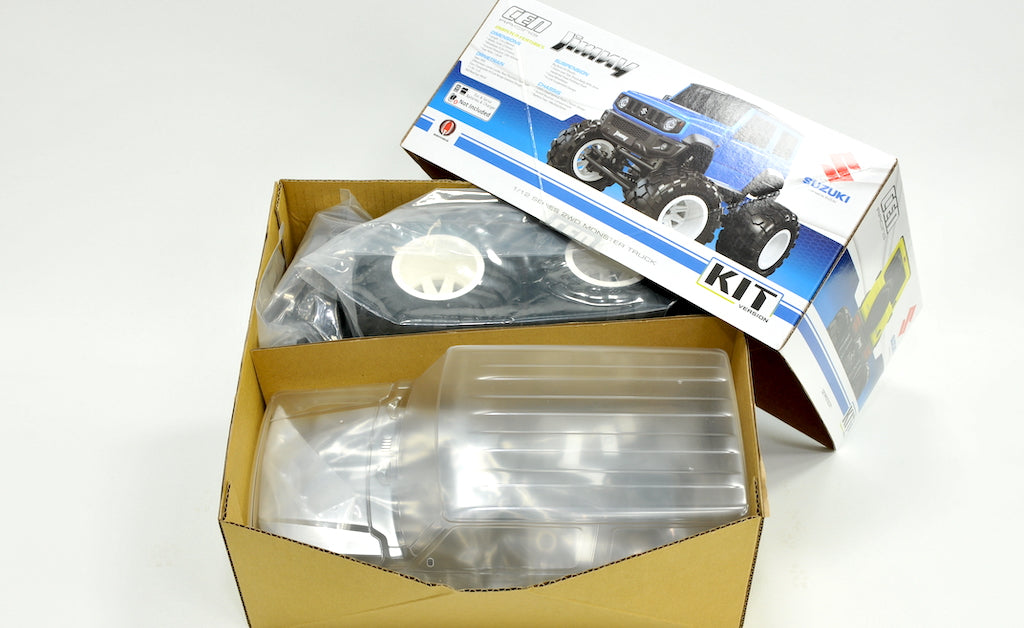 CEN 8931 Suzuki Jimny Kit RC 1/12 carrosserie claire QM2