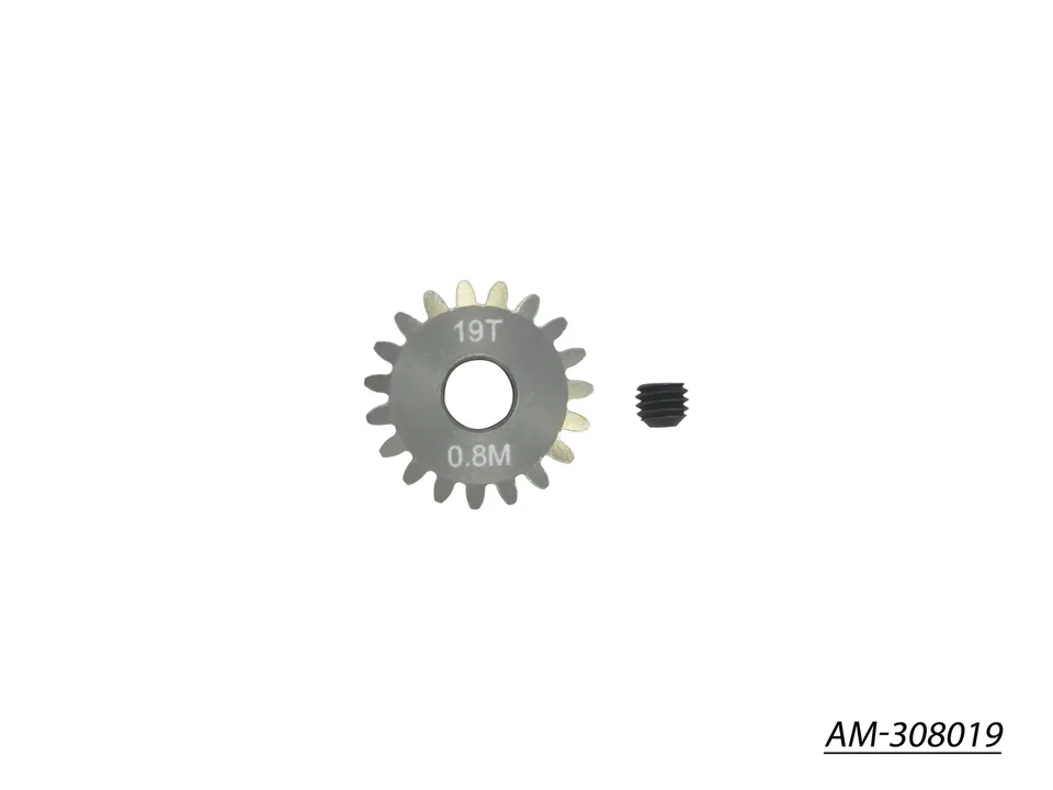Arrowmax Gears Pignon Moteur 0.8M 19T Alu 7075 AM-308019