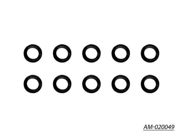 Arrowmax Accessories AM-020049 cales alu 3x5x1 noires x10