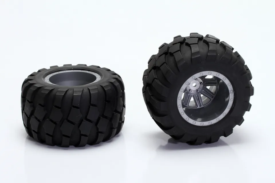 CEN CQ0504 Roue Pneu Collé 2.2" Gris Jimny