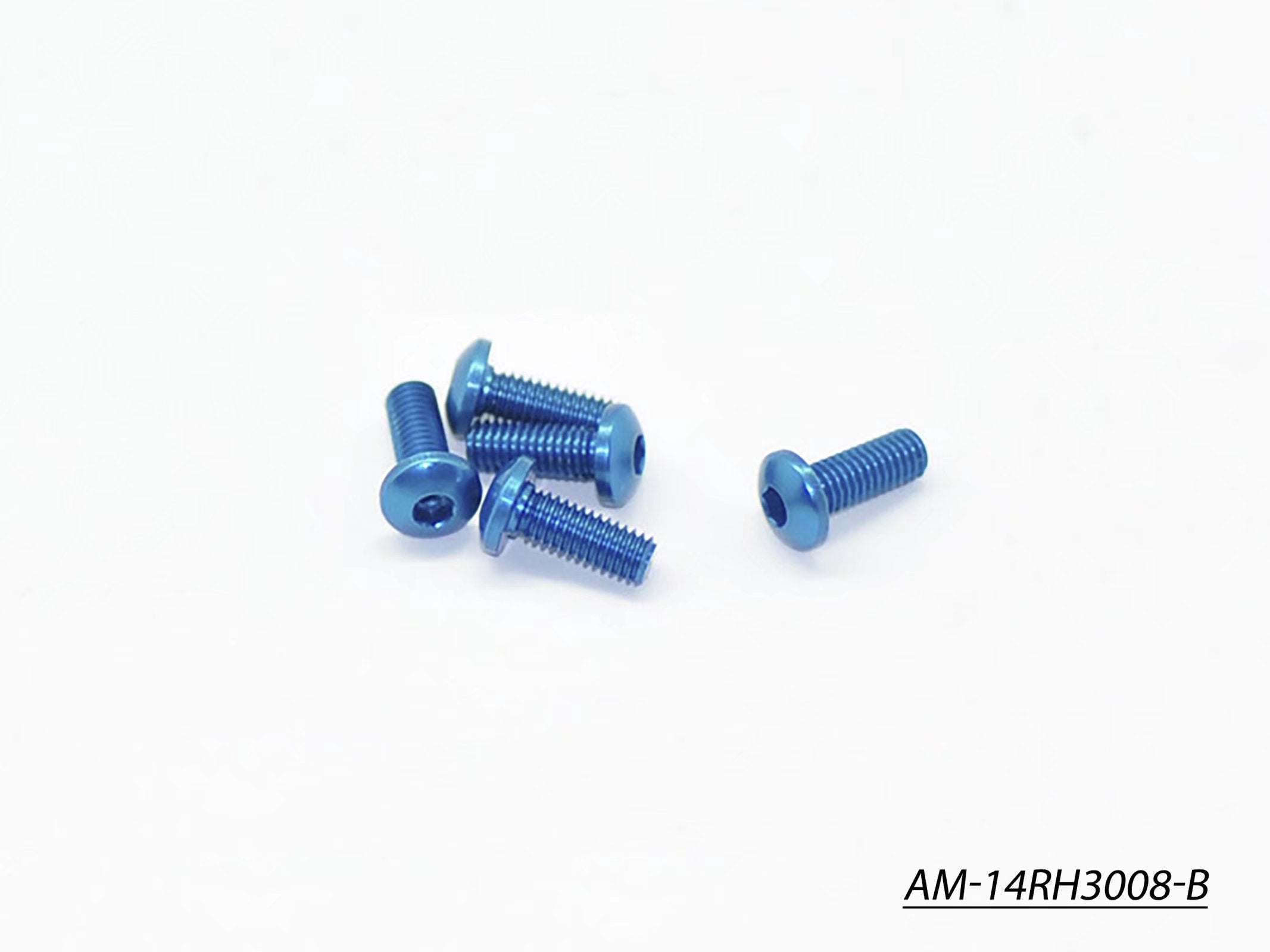 Arrowmax Vis Alu Allen M3x8 Bleu (5)