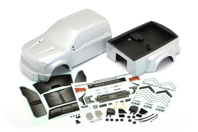 CEN CD0905 Ford F-450 SD Carrosserie Complète Argent