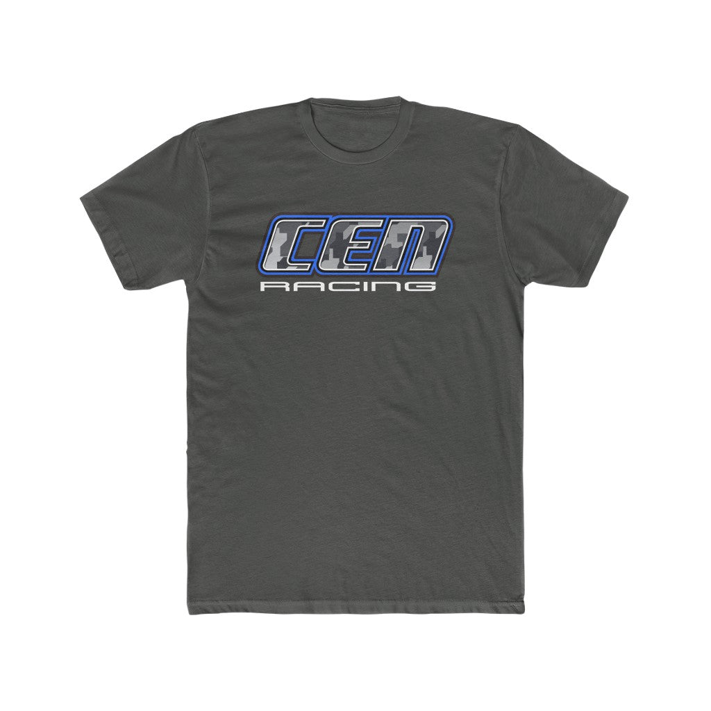 CEN Racing T-Shirt Coton Daytona Bleu Noir L
