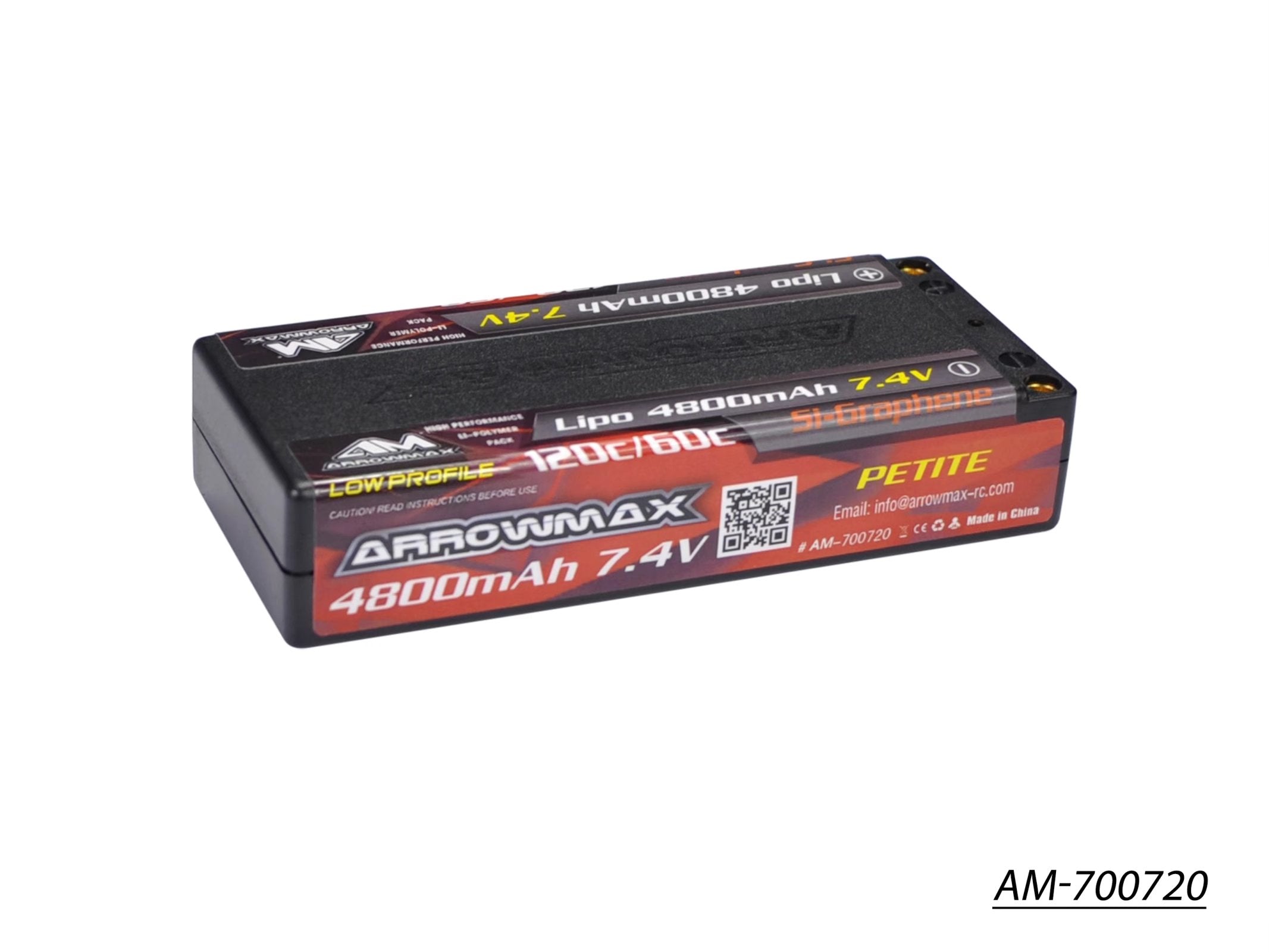 Arrowmax 2S LiPo Batterie 4800mAh 7.4V AM-700720