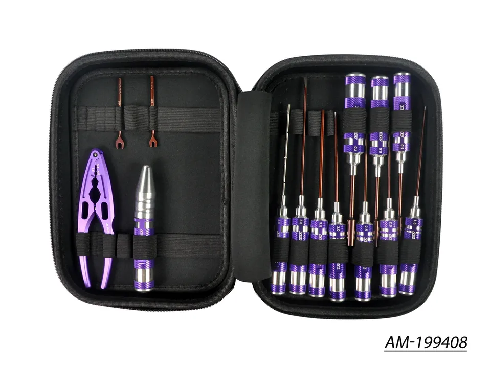 Arrowmax Tools Set Kit Outils EP 14 Pièces + Sac AM-199408