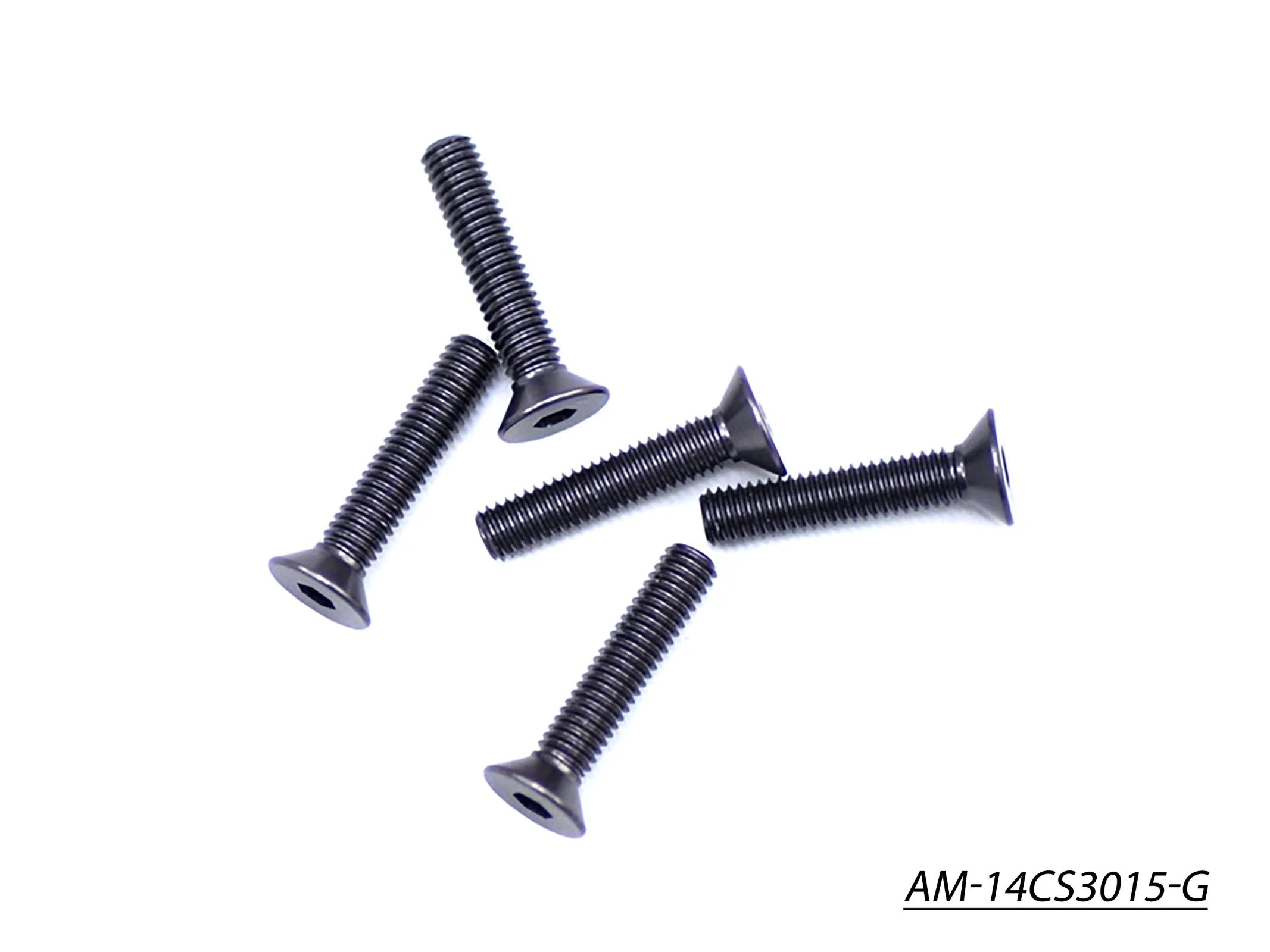 Arrowmax Vis Alu Fraisée M3x15 Grise (5)