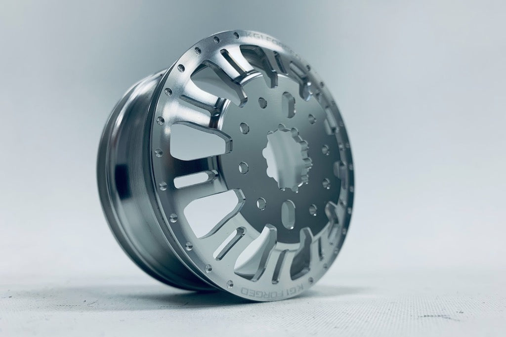 CEN KAOS CKD0652 roue arrière dually alu argent 2pcs