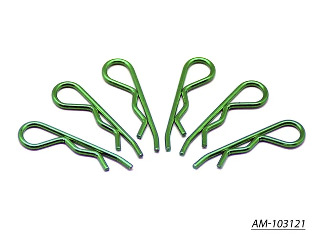 Arrowmax AM-103121 clips carrosserie 1/8 vert x6