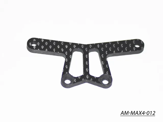 Arrowmax Option Parts Plaque Renfort Avant Carbone AM-MAX4-012