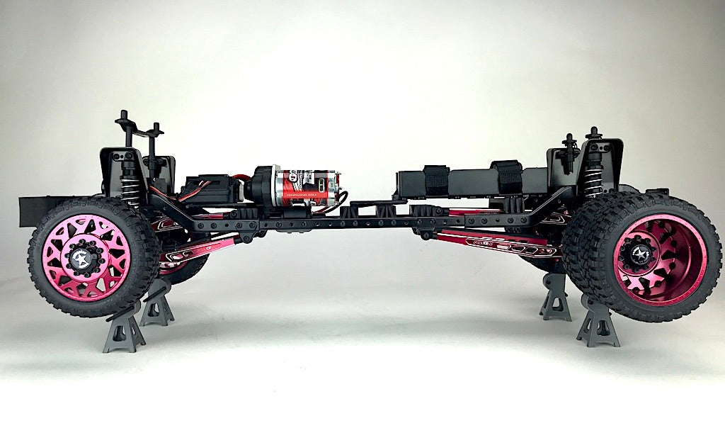 CEN KAOS CKD0369 liens suspension 69mm alu rouge