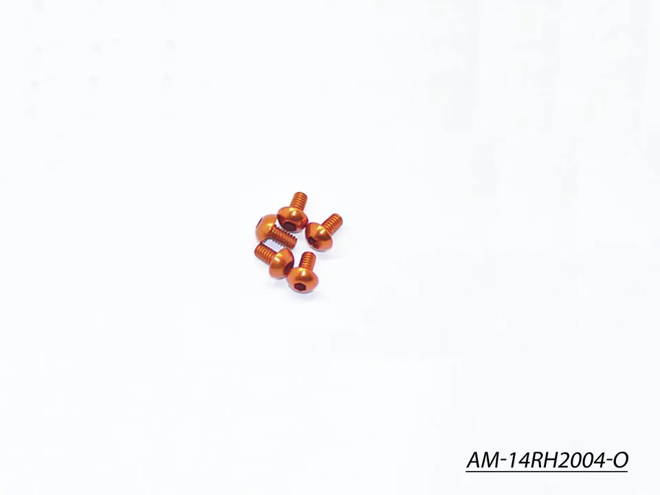 Arrowmax Screws AM-14RH2004-O vis alu M2x4 orange x5