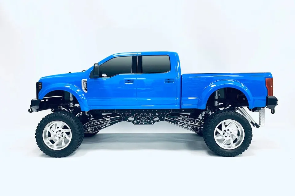 CEN KAOS F250 combo suspension alu châssis lifté