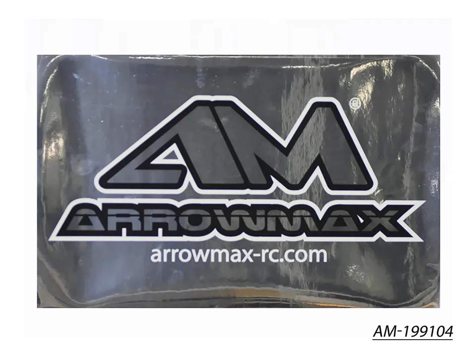 Arrowmax Decal X Stickers 25x40cm AM-199104 Argent